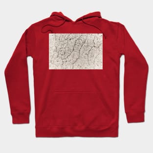 White Cracked Concrete Surface Hoodie